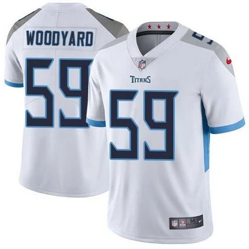 Men Tennessee Titans #59 Wesley Woodyard Nike Light Blue Vapor Limited NFL Jersey